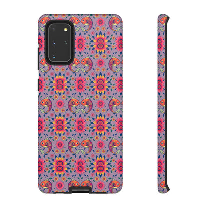 Tough Cases, Pisces, Zodiac v3, Flower Pattern