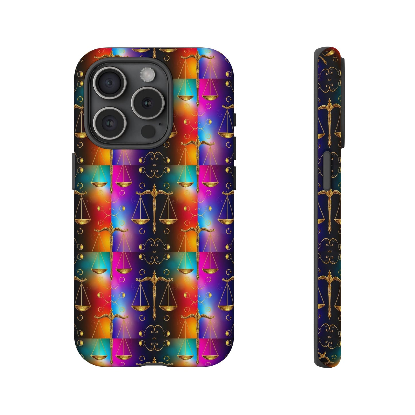 Tough Cases, Libra, Zodiac v1, Metal Pattern