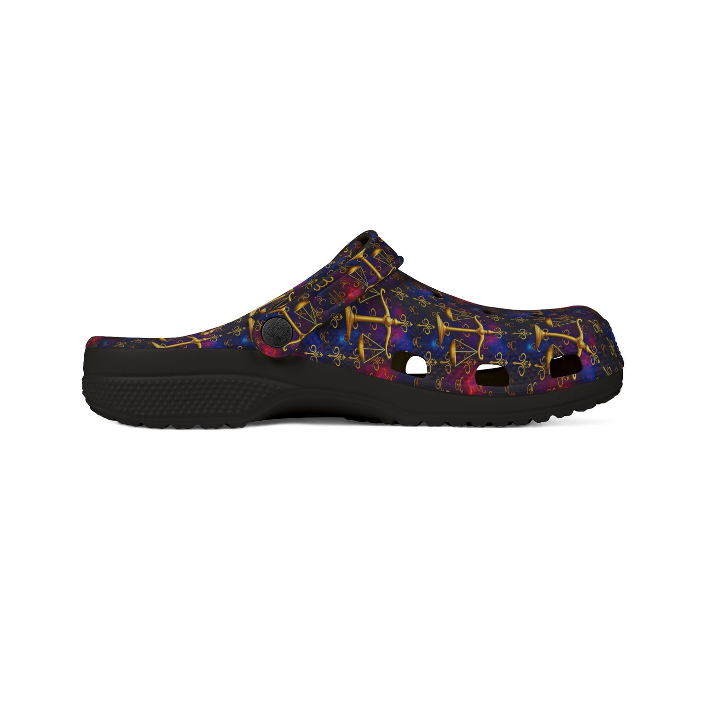 EVA Foam Rubber Shoes, (AOP), Libra, Zodiac v2, Pattern