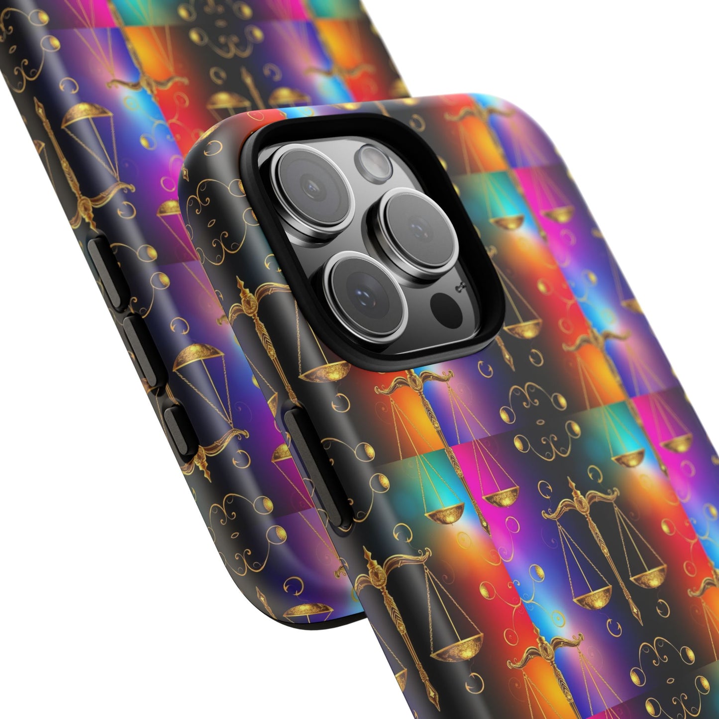 Tough Cases, Libra, Zodiac v1, Metal Pattern