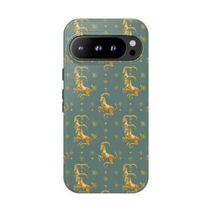 Tough Cases, Capricorn, Zodiac v1, Metal Pattern