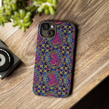 Tough Cases, Capricorn, Zodiac, Metal Pattern