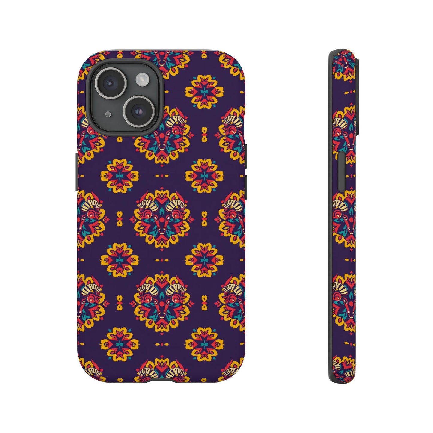 Tough Cases, Taurus, Zodiac, Flower Pattern