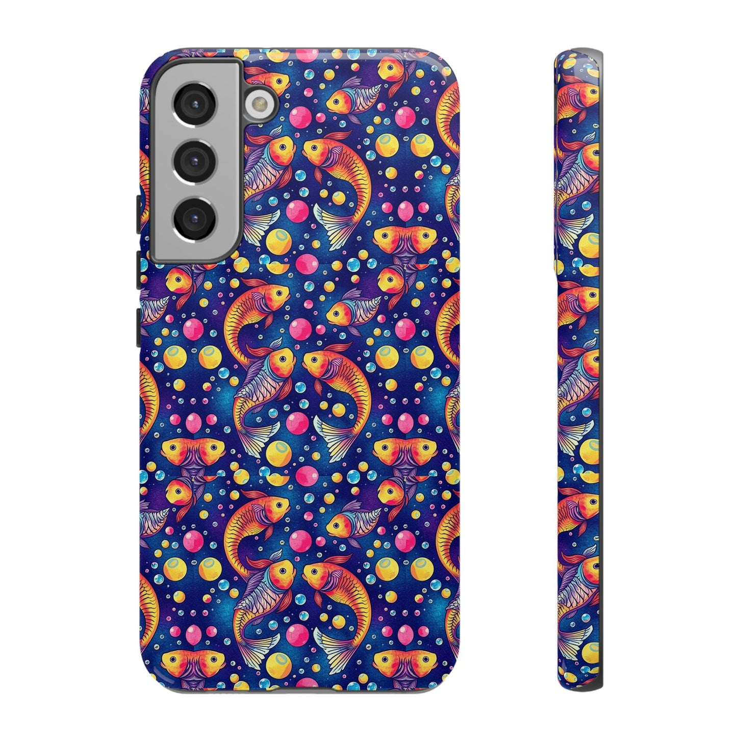 Tough Cases, Pisces, Zodiac, Bubble Pattern