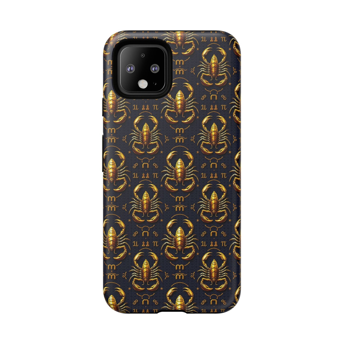 Tough Cases, Scorpio, Zodiac, Metal Pattern