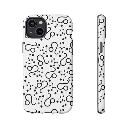 Tough Cases with the Leo Zodiac sign for iPhone, Samsung Galaxy, and Google Pixel devices