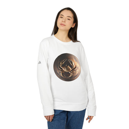 Adidas, Unisex Fleece Crewneck Sweatshirt, Cancer, Planet Animal, Zodiac