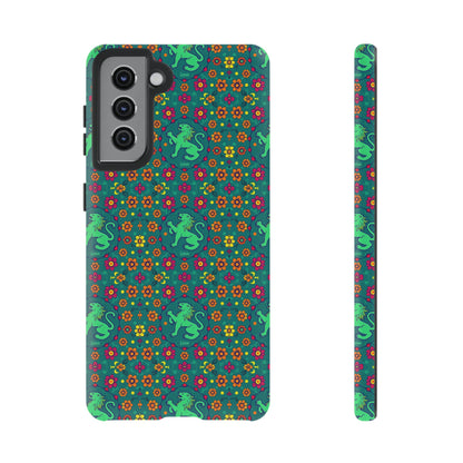 Tough Cases, Leo, Zodiac v3, Flower Pattern