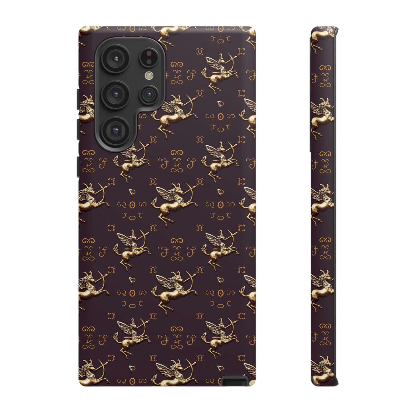 Tough Cases, Sagittarius, Zodiac v3, Metal Pattern