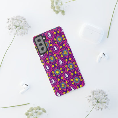 Tough Cases, Capricorn, Zodiac, Flower Pattern