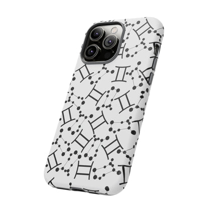 Tough Cases with the Gemini Zodiac sign for iPhone, Samsung Galaxy, and Google Pixel devices