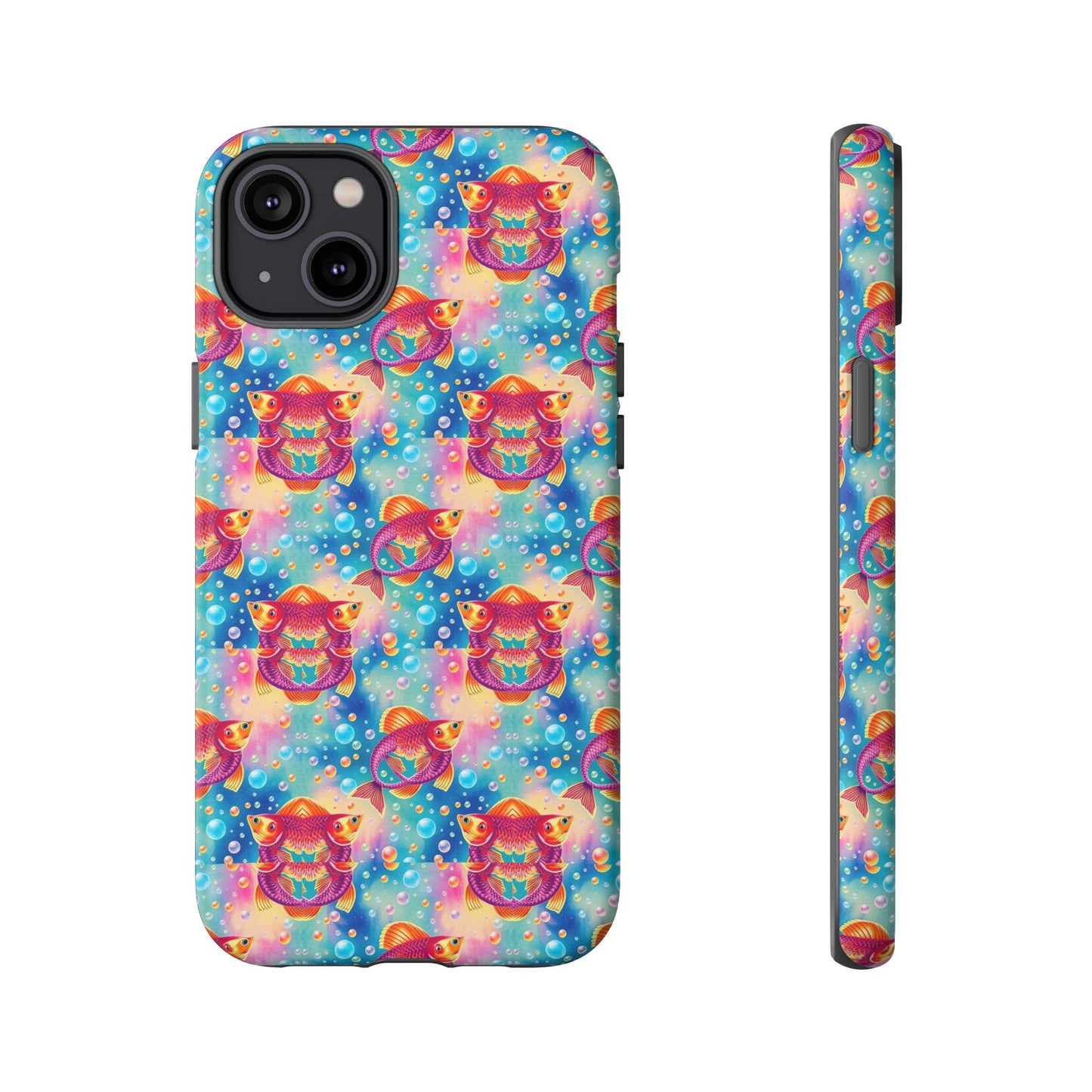 Tough Cases, Pisces, Zodiac v1, Bubble Pattern