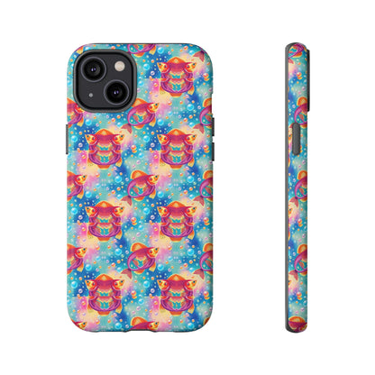 Tough Cases, Pisces, Zodiac v1, Bubble Pattern