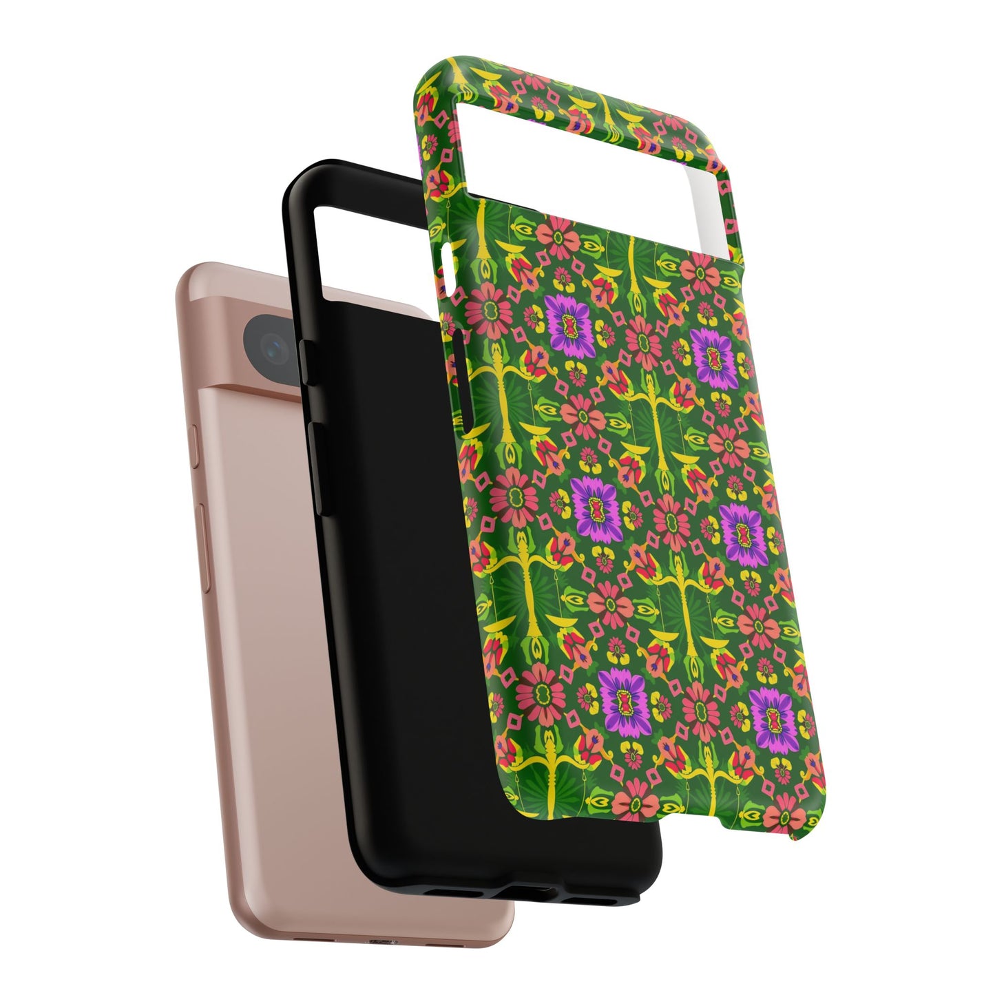 Tough Cases, Libra, Zodiac, Flower Pattern