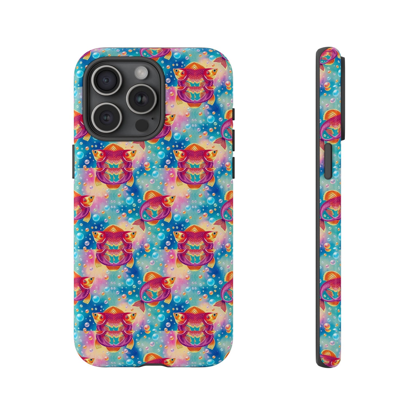 Tough Cases, Pisces, Zodiac v1, Bubble Pattern
