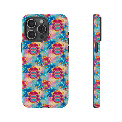 Tough Cases, Pisces, Zodiac v1, Bubble Pattern