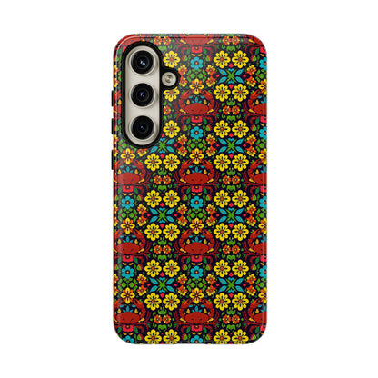 Tough Cases, Cancer, Zodiac v2, Flower Pattern