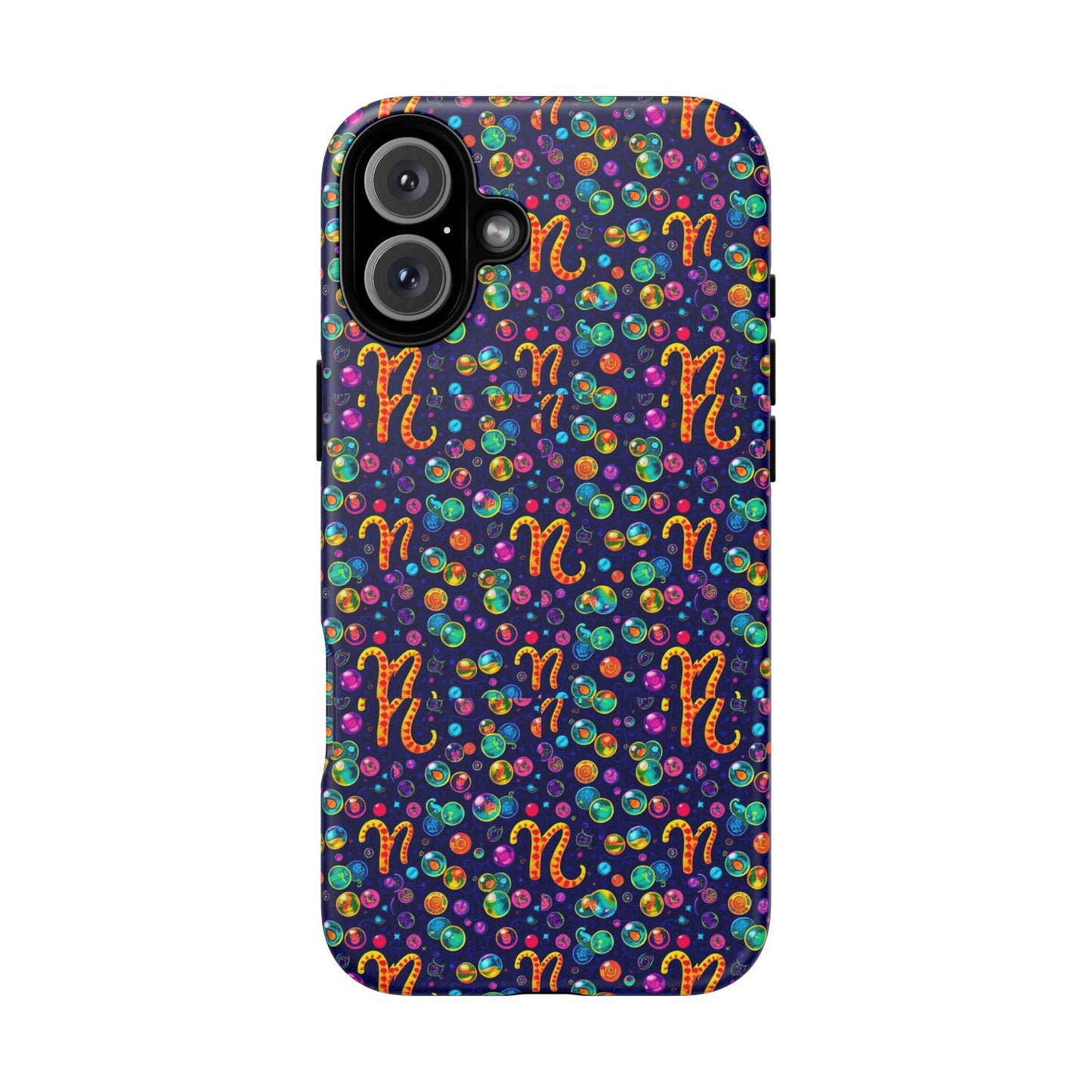 Tough Cases, Aquarius, Zodiac, Bubble Pattern