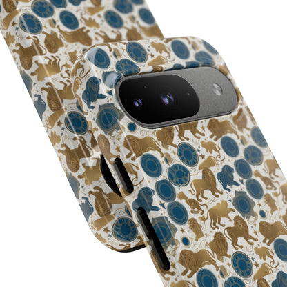 Tough Cases, Leo, Zodiac v2, Metal Pattern
