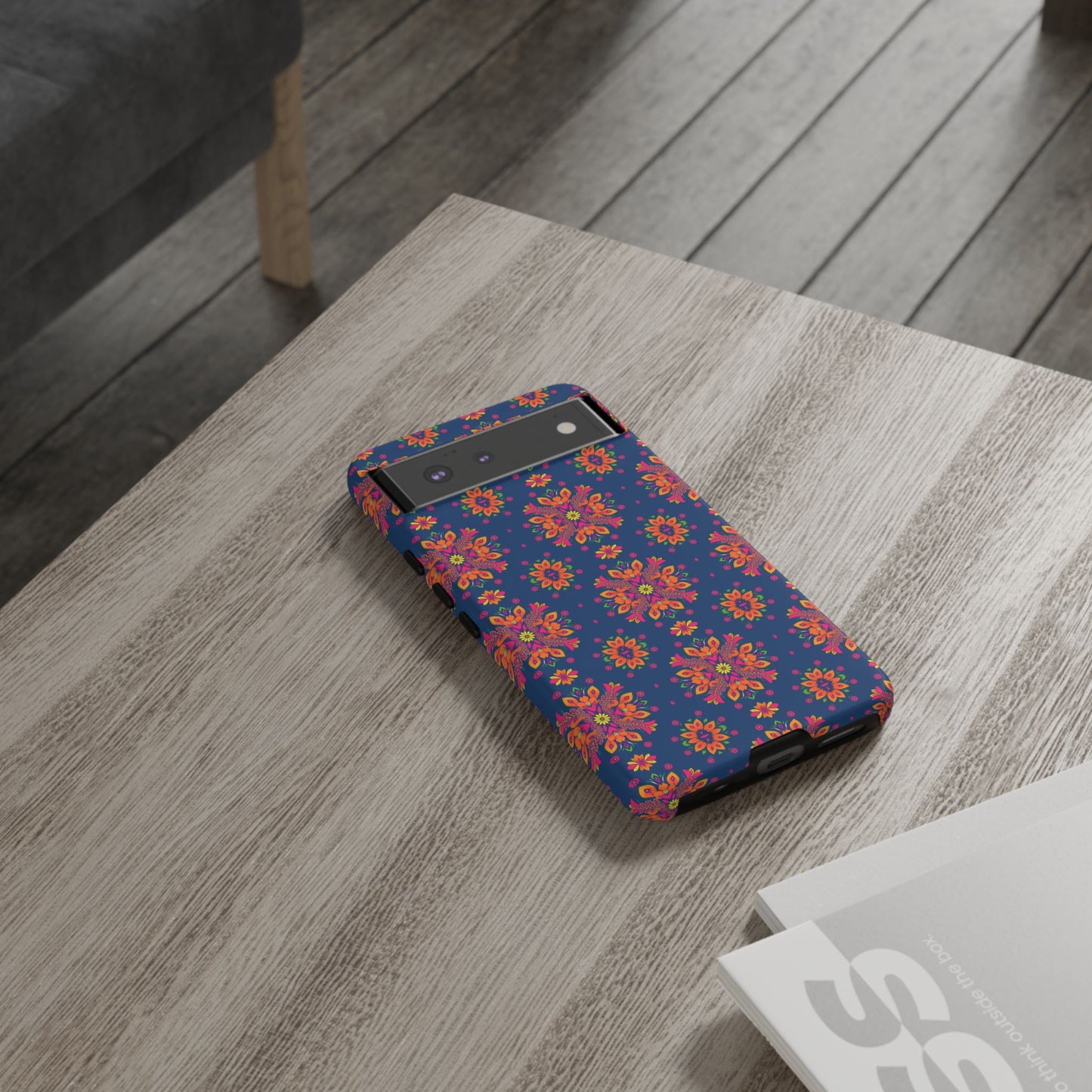 Tough Cases, Gemini, Zodiac v2, Flower Pattern