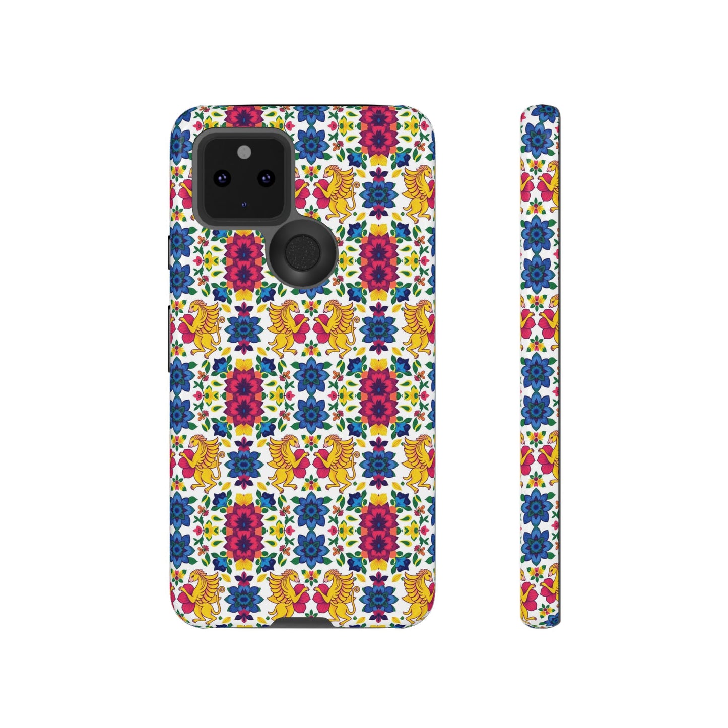 Tough Cases, Gemini, Zodiac, Flower Pattern
