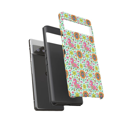 Tough Cases, Aquarius, Zodiac, Flower Pattern