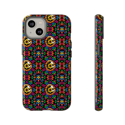 Tough Cases, Capricorn, Zodiac v2, Flower Pattern