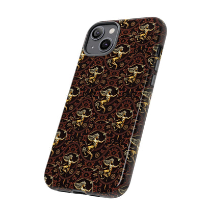 Tough Cases, Sagittarius, Zodiac, Metal Pattern