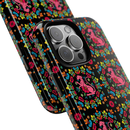 Tough Cases, Virgo, Zodiac, Flower Pattern