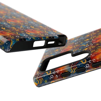 Tough Cases, Scorpio, Zodiac v2, Bubble Pattern