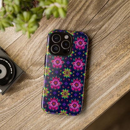 Tough Cases, Scorpio, Zodiac v4, Flower Pattern