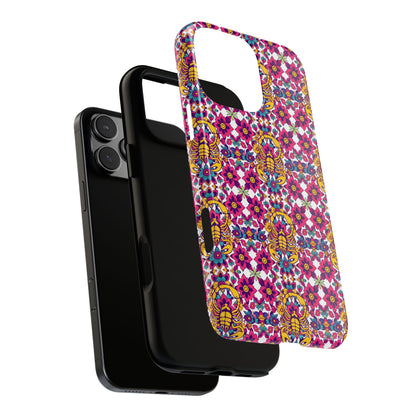 Tough Cases, Scorpio, Zodiac v2, Flower Pattern