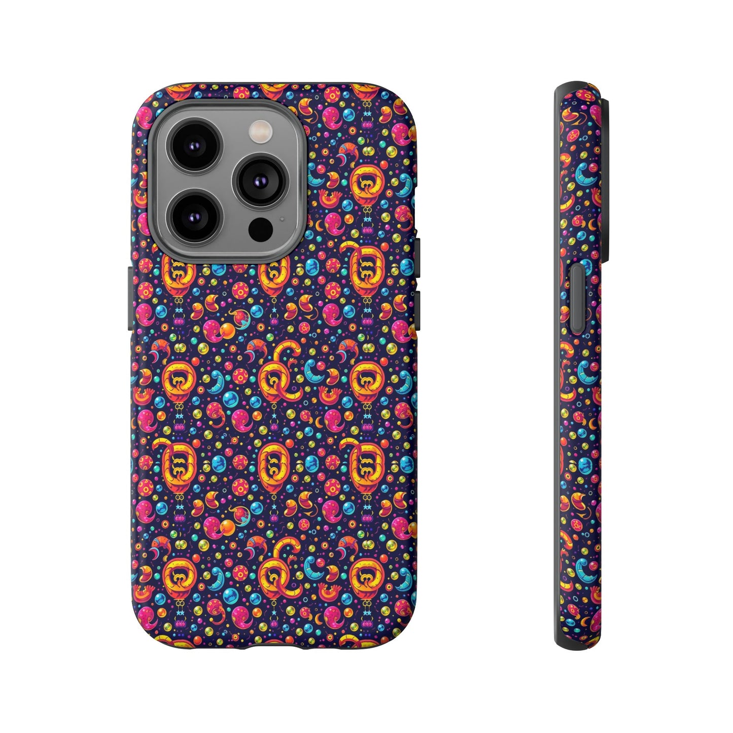 Tough Cases, Aquarius, Zodiac v1, Bubble Pattern