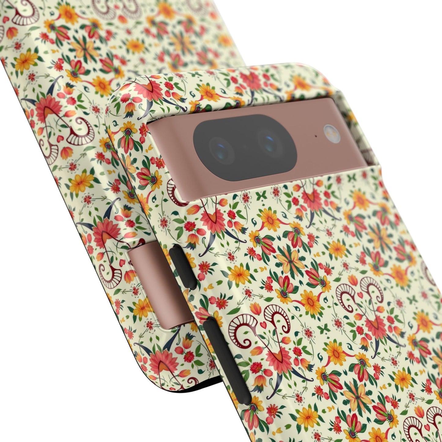 Tough Cases, Aries, Zodiac, Flower Pattern