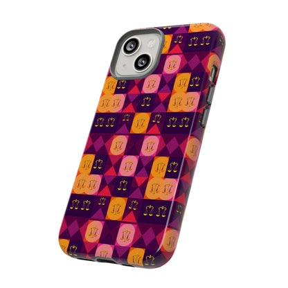 Tough Cases, Libra, Zodiac v1, Shape Pattern