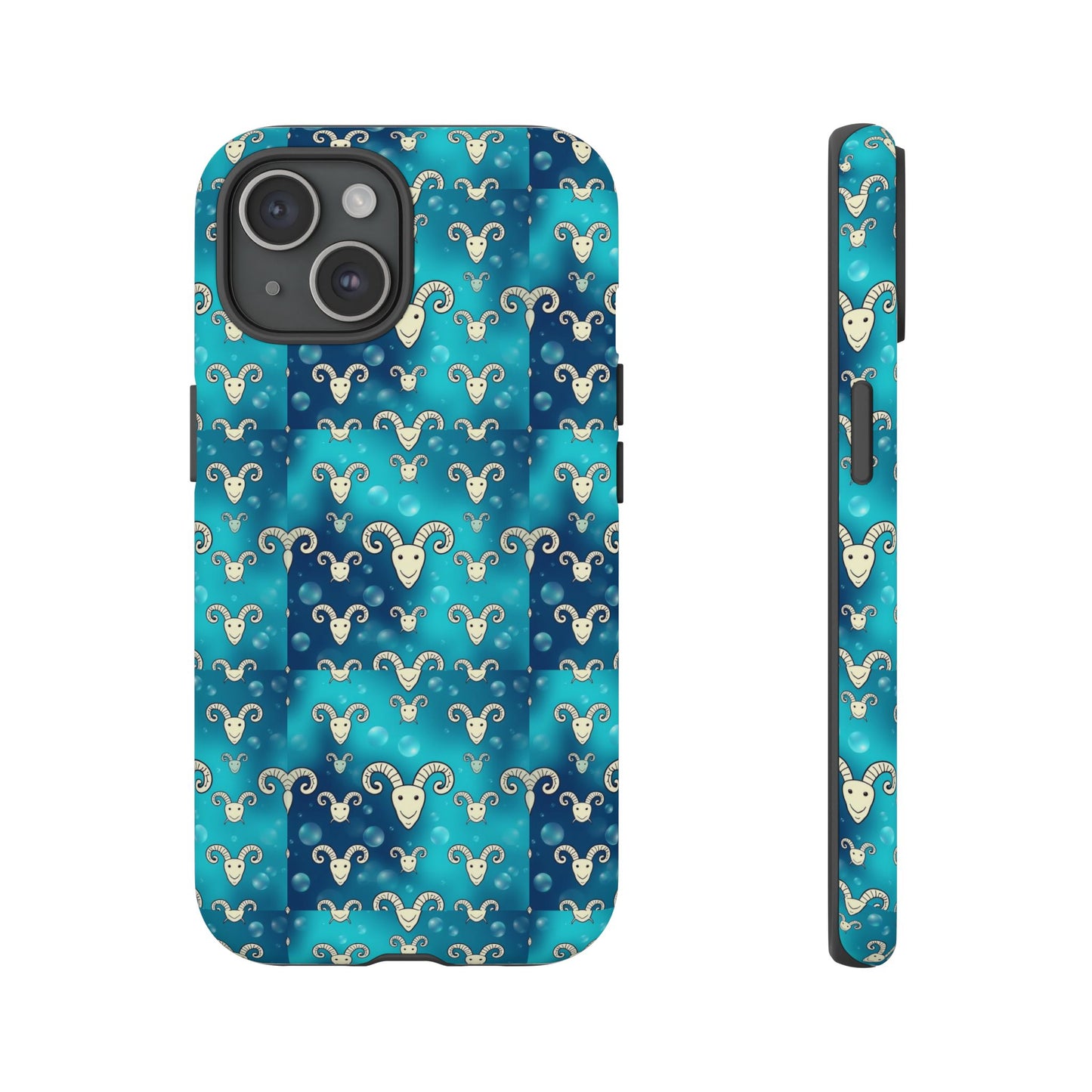 Tough Cases, Aries, Zodiac v1, Bubble Pattern