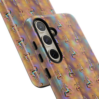 Tough Cases, Aquarius, Zodiac v1, Metal Pattern