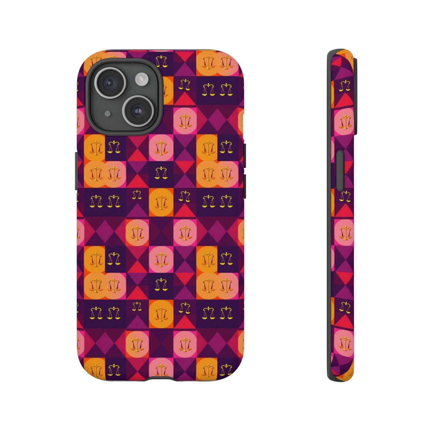 Tough Cases, Libra, Zodiac v1, Shape Pattern