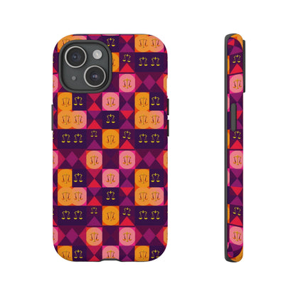 Tough Cases, Libra, Zodiac v1, Shape Pattern