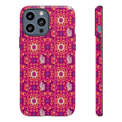 Tough Cases, Gemini, Zodiac v1, Flower Pattern