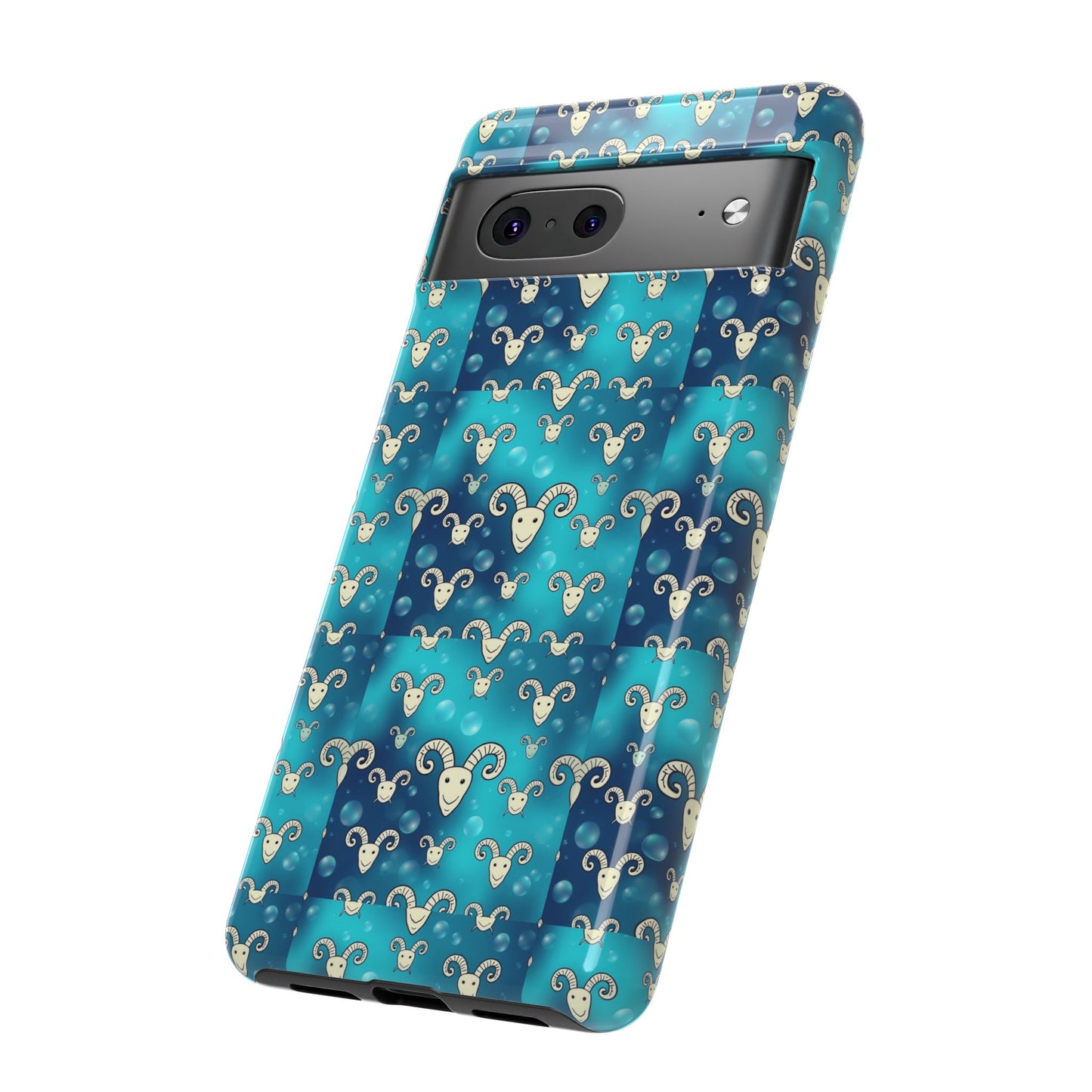 Tough Cases, Aries, Zodiac v1, Bubble Pattern