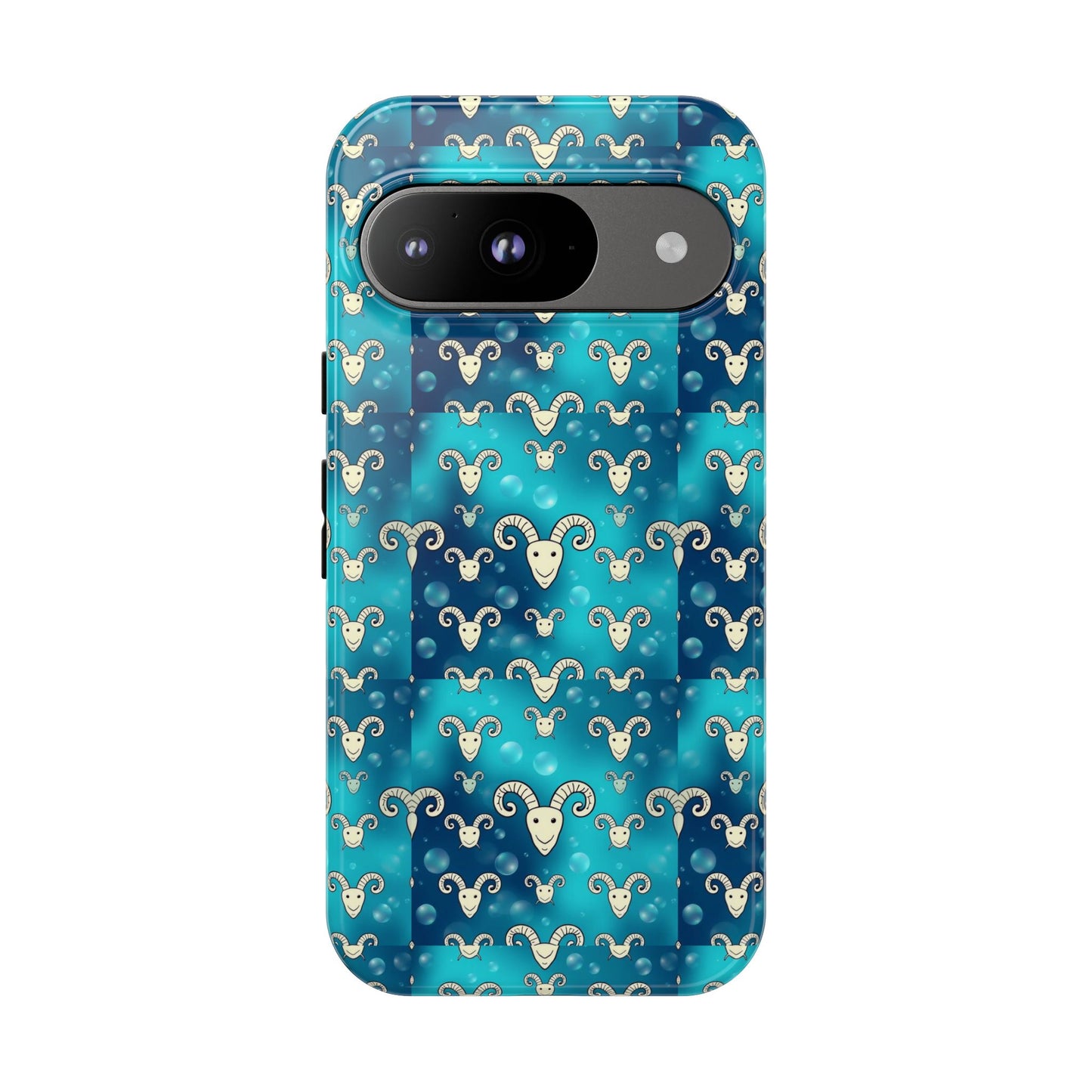 Tough Cases, Aries, Zodiac v1, Bubble Pattern