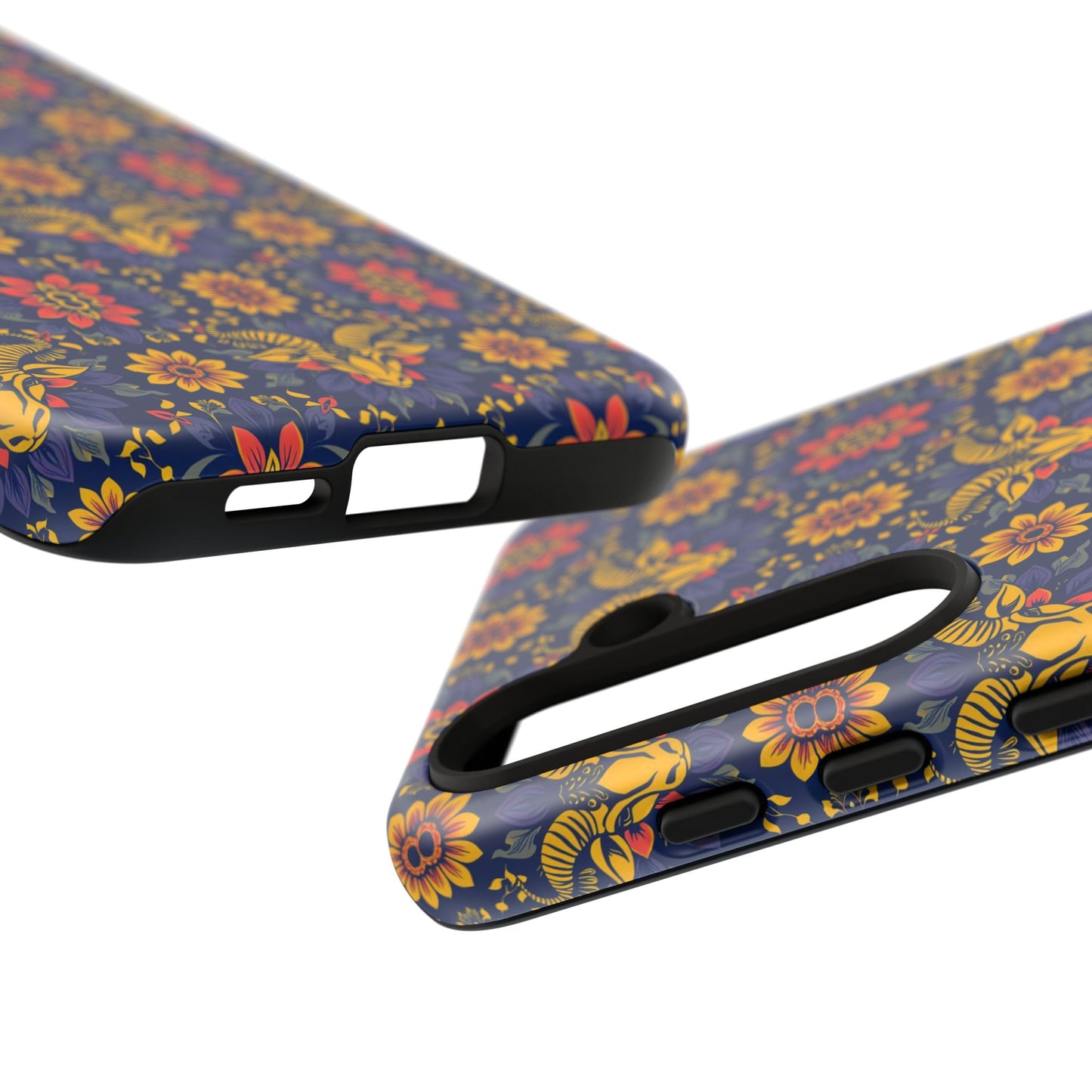 Tough Cases, Taurus, Zodiac v3, Flower Pattern