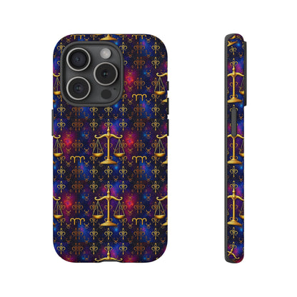 Tough Cases, Libra, Zodiac v2, Metal Pattern