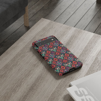 Tough Cases, Taurus, Zodiac v4, Flower Pattern