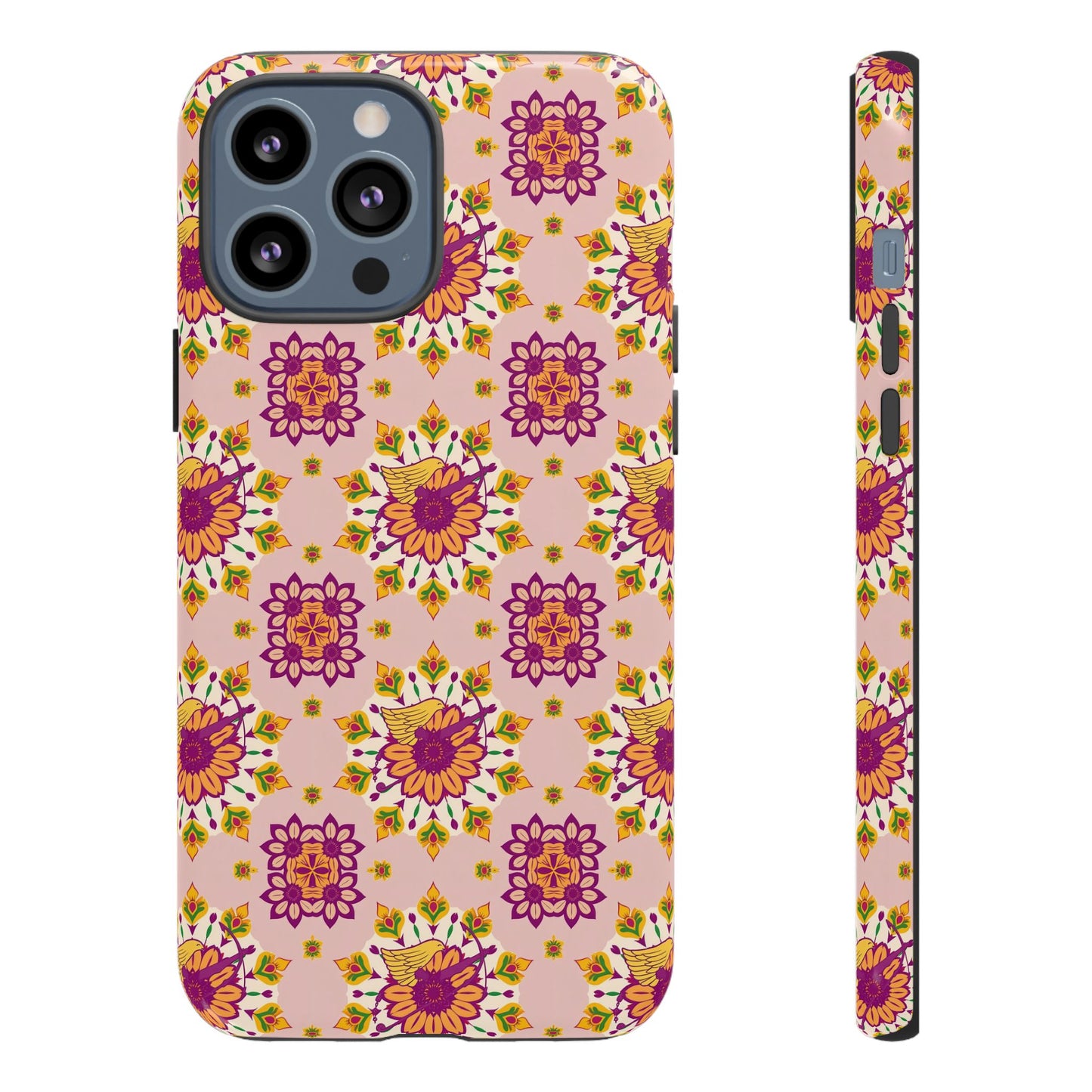 Tough Cases, Sagittarius, Zodiac v4, Flower Pattern