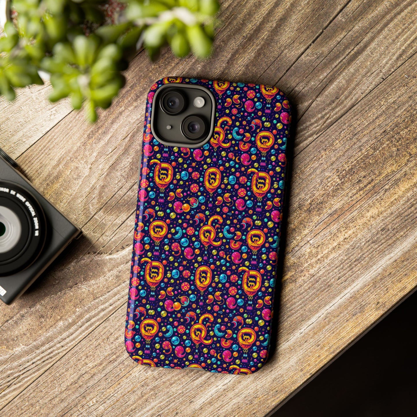 Tough Cases, Aquarius, Zodiac v1, Bubble Pattern