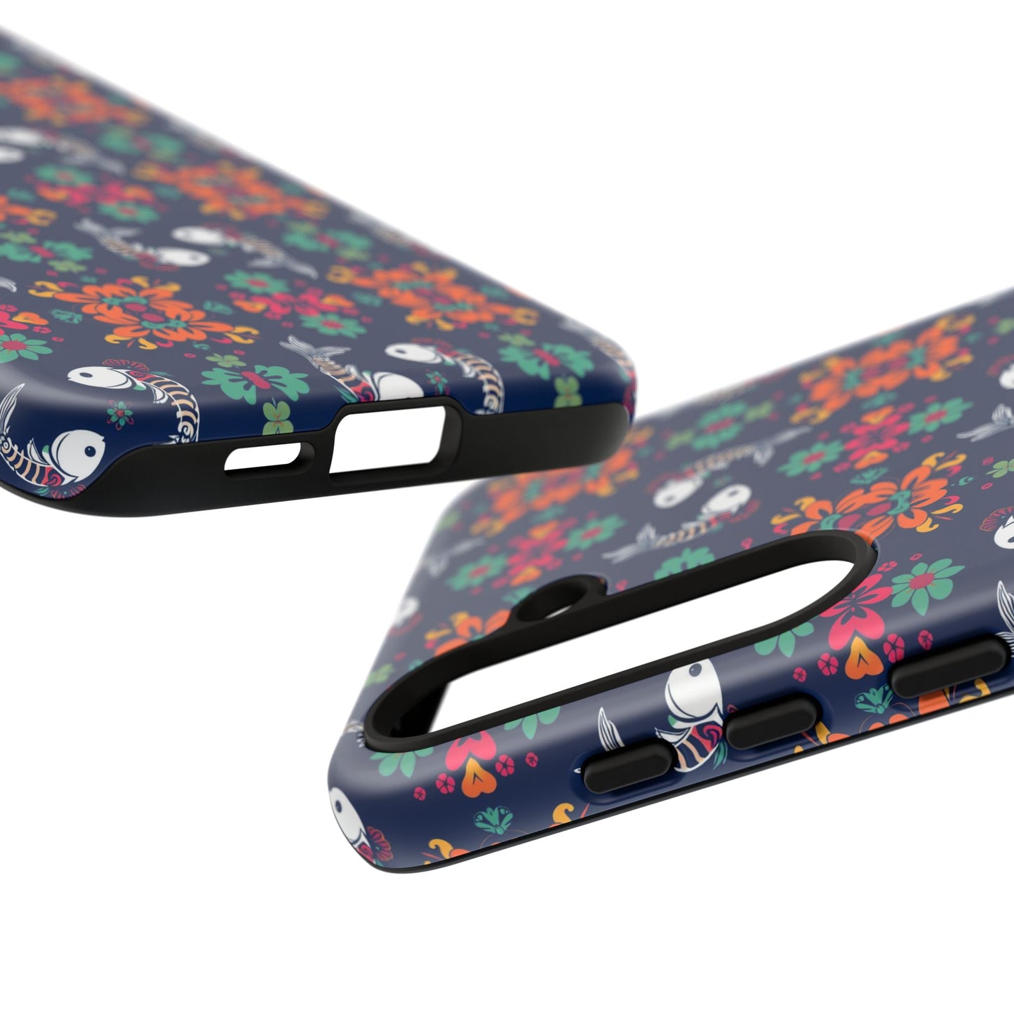 Tough Cases, Pisces, Zodiac, Flower Pattern