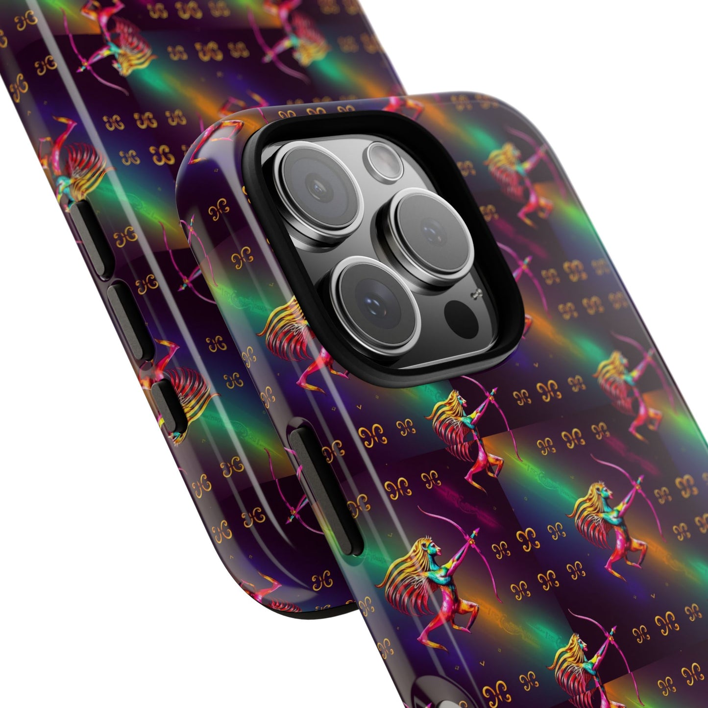 Tough Cases, Sagittarius, Zodiac v1, Metal Pattern