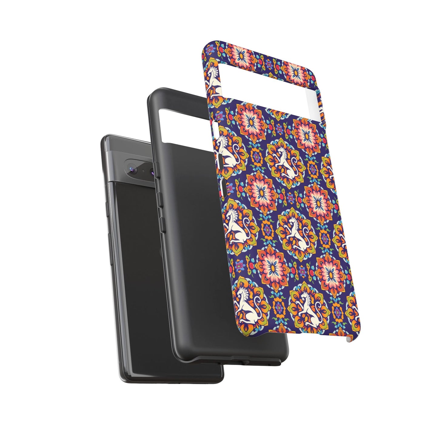 Tough Cases, Virgo, Zodiac v3, Flower Pattern